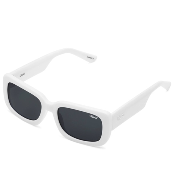 Quay Limited Edition White Sunglasses /NWOT main image 4